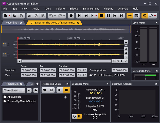 acoustica digital audio editor premium