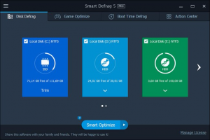 IObit Smart Defrag Pro