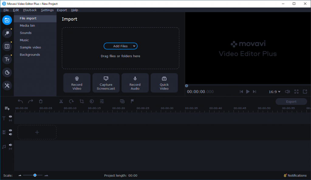 Movavi Video Editor Plus1