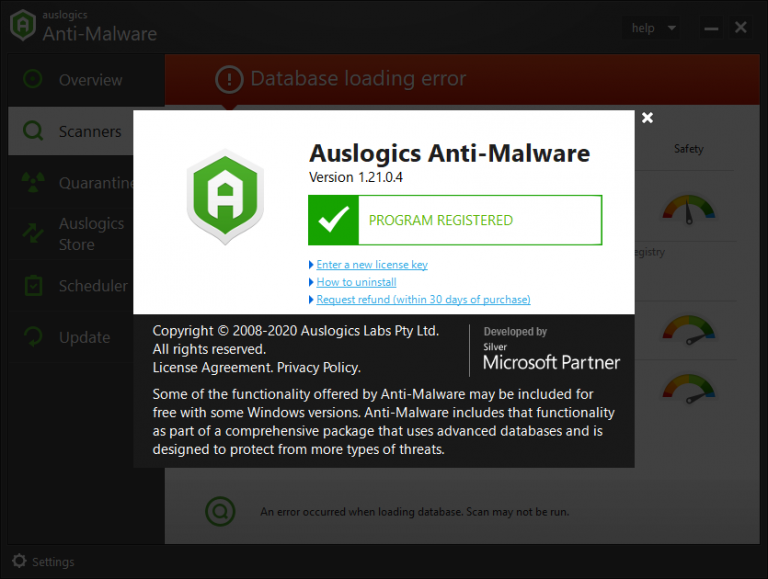 Auslogics Anti-Malware 1.23.0 instal the new version for windows
