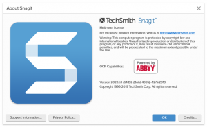 snagit2020.1