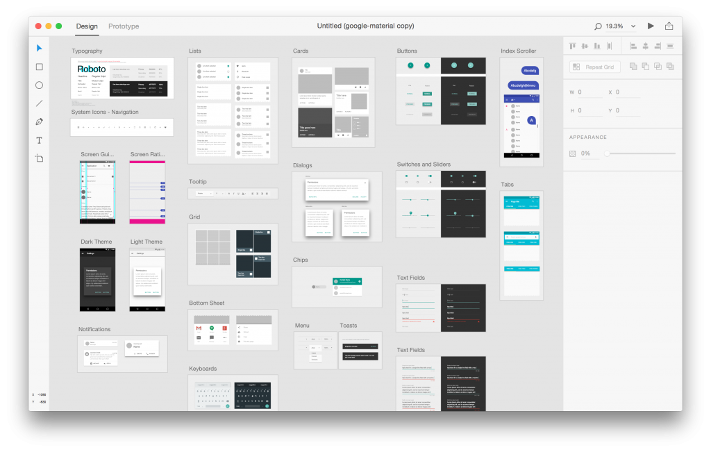 adobe xd components