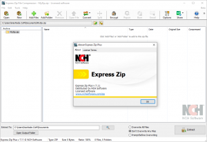 download NCH Express Zip Plus 10.09