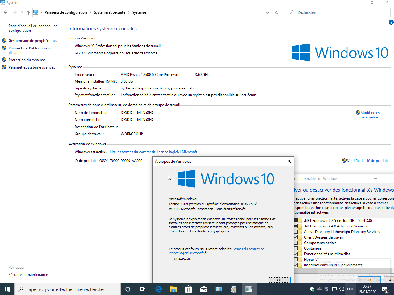 Версия 10 19. Виндовс 10 1909. Windows 10 1909 config. Windows 1000000.