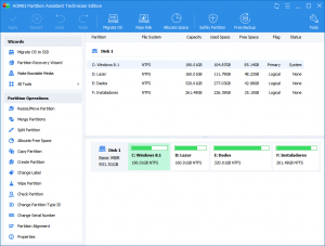 AOMEI Partition Assistant