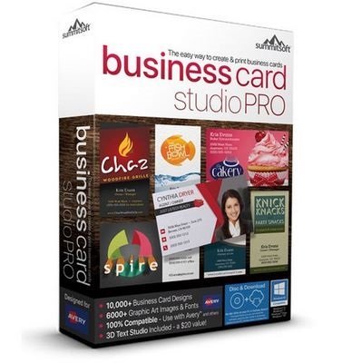 Summitsoft Business Card Studio Pro