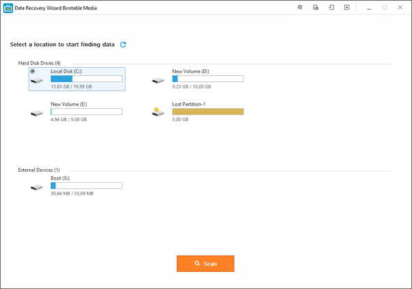 easeus data recovery wizard winpe edition