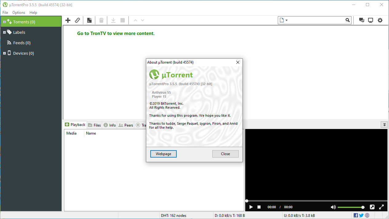 Utorrent it seems. Utorrent Pro. Utorrent 3.5.5. Utorrent Pro Интерфейс. Utorrent 3.4.