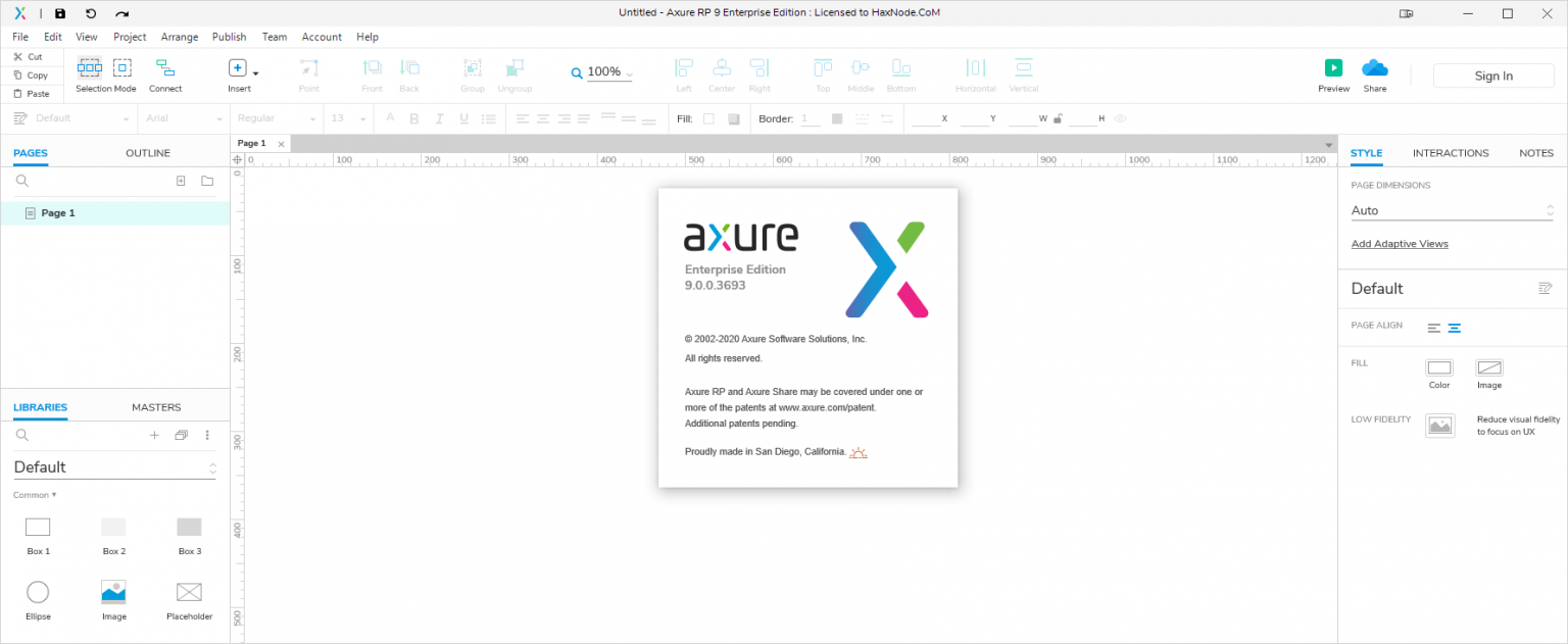 axure rp pro 5.0