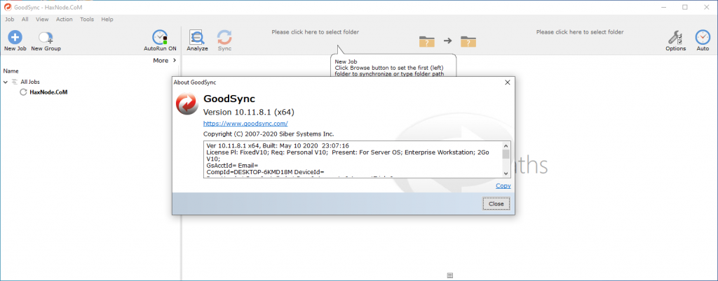 GoodSync Enterprise 12.2.6.9 instaling