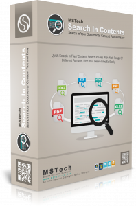 MSTech Search In Contents Pro