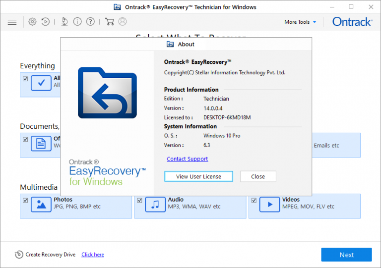 Ontrack EasyRecovery Pro 16.0.0.2 download the last version for mac