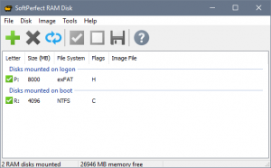 SoftPerfect RAM Disk1