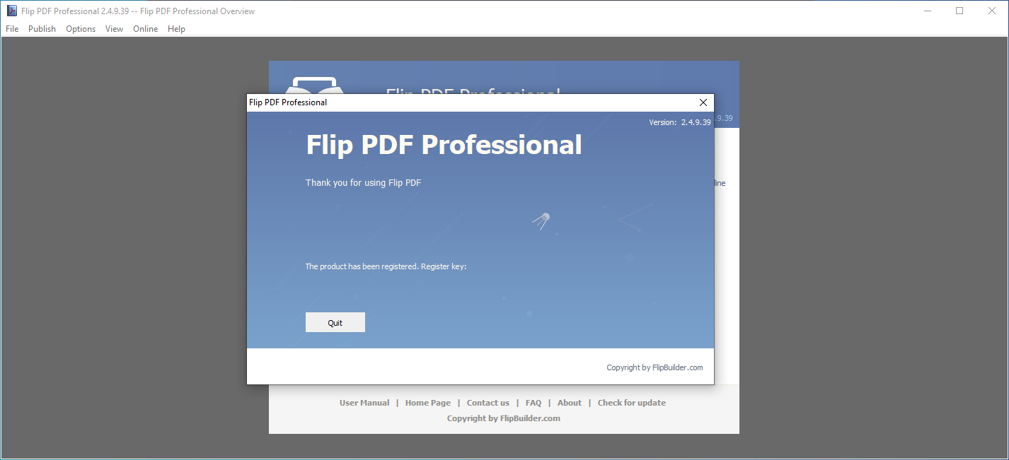 flip pdf professional 2.4.8 registration code
