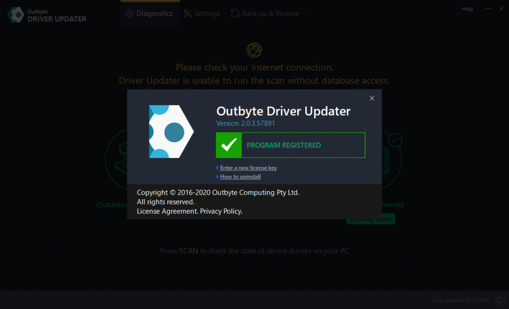 outbyte driver updater licence key