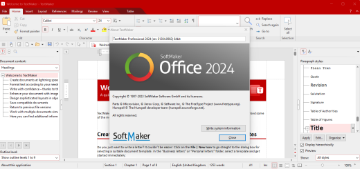 SoftMaker Office Professional 2024 rev.1204.0902 instaling