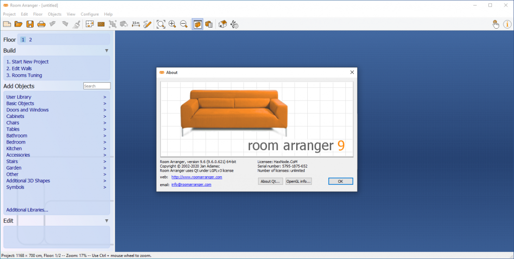 instal Room Arranger 9.8.0.640 free