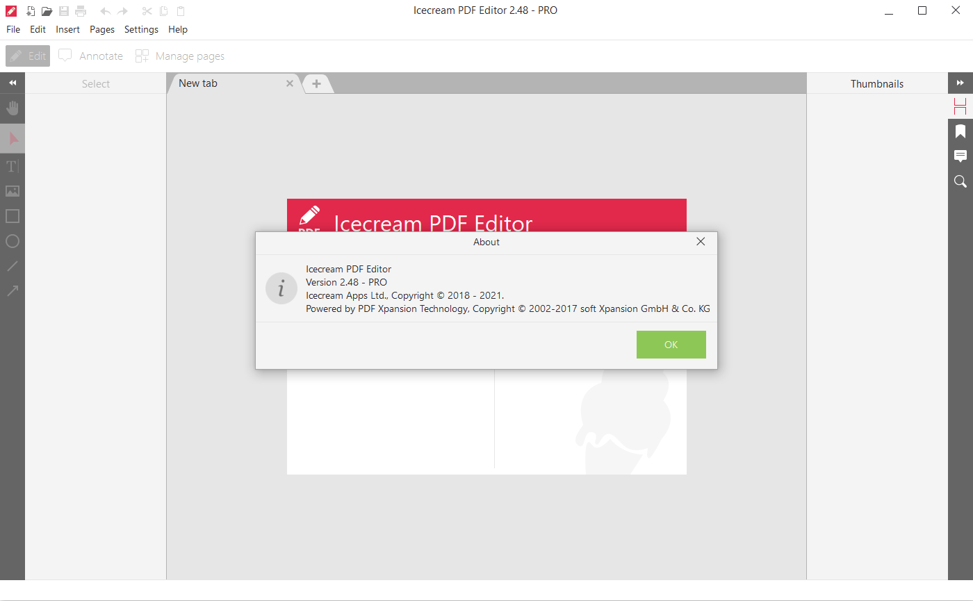 instal Icecream PDF Editor Pro 3.15