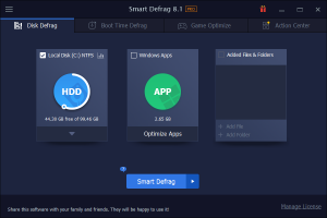 IObit Smart Defrag Pro crack