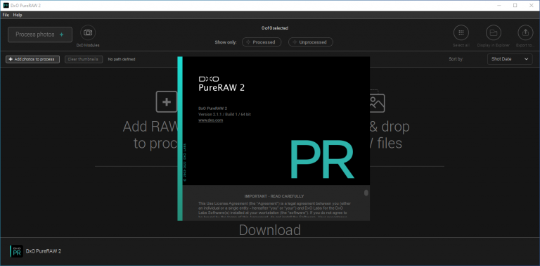 DxO PureRAW 3.3.1.14 download the last version for iphone