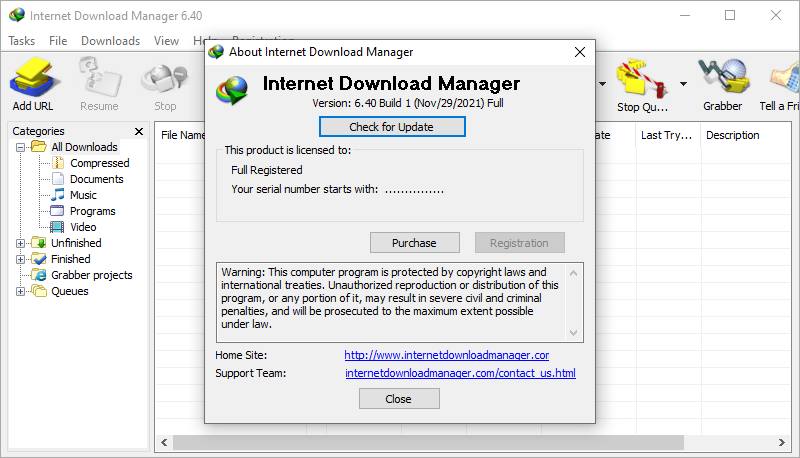 图片[2]-Internet Download Manager (IDM) v6.40 Build 1 + 破解补丁-遇见博客