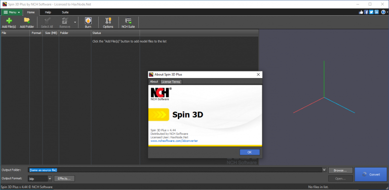 NCH Spin 3D Plus 6.07 free instal