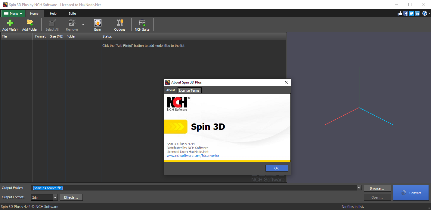 NCH Spin 3D Plus 6.07 instal the new for windows