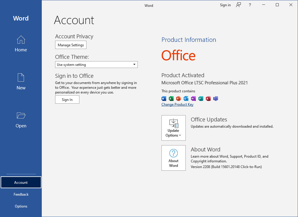 Microsoft Office 2016-2021 crack