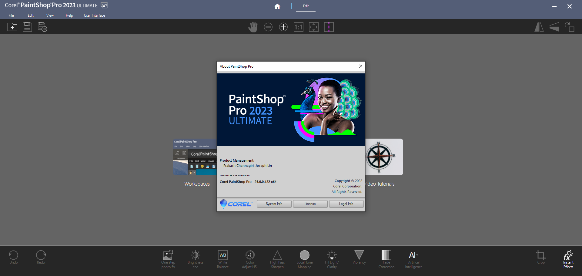 Corel Paintshop 2023 Pro Ultimate 25.2.0.58 download the new for mac
