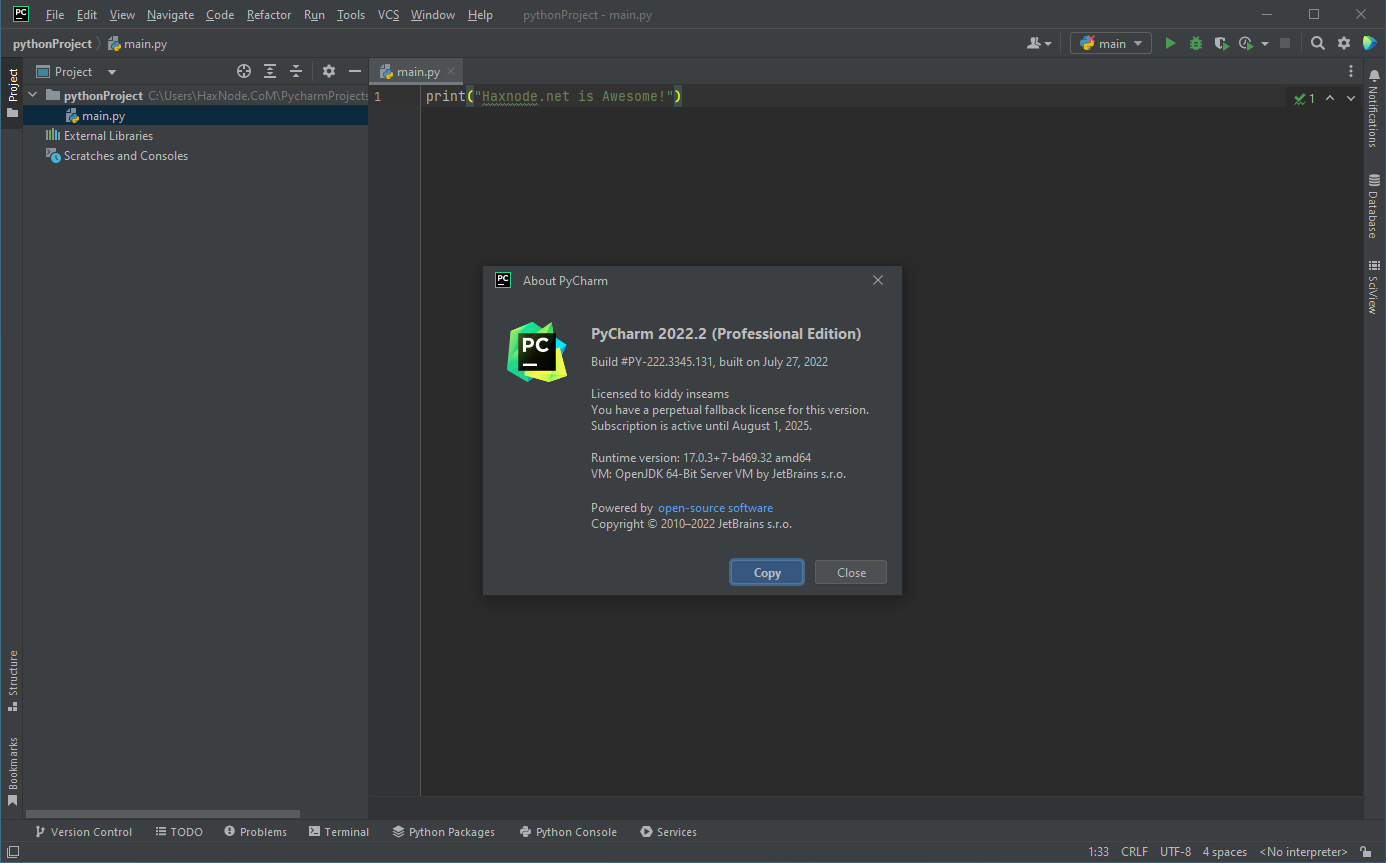 JetBrains PyCharm Professional 2023.1.3 download the new version for mac