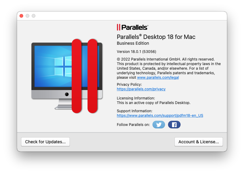 Parallels Desktop Business Edition crack
