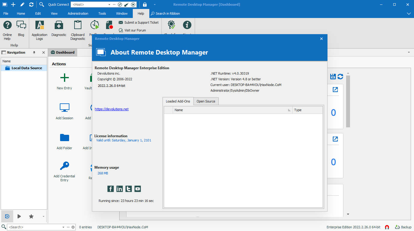 Remote Desktop Manager Enterprise v2022.2.26 (x64) + Keygen -