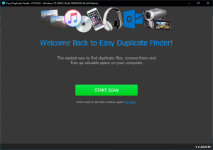 easy duplicate finder