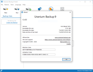 uranium backup crack