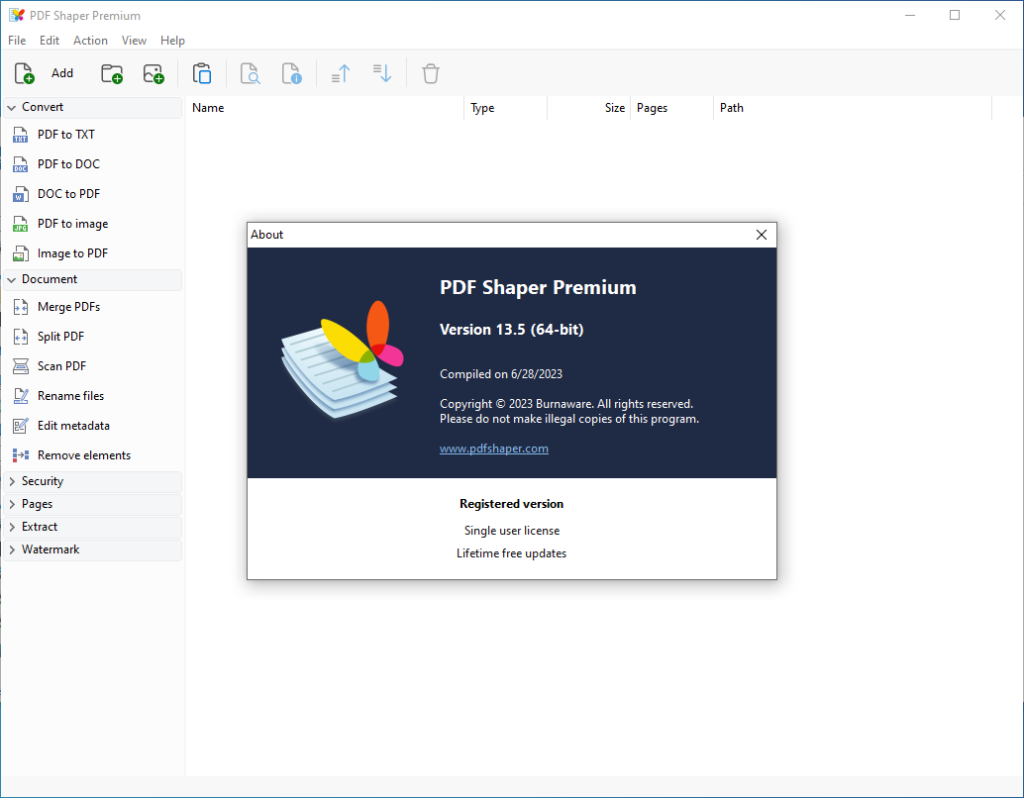 PDF Shaper Professional & Premium v13.5 + Patch