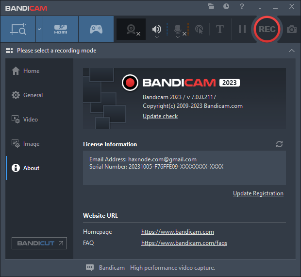 download the new version for iphoneBandicam 7.0.0.2117
