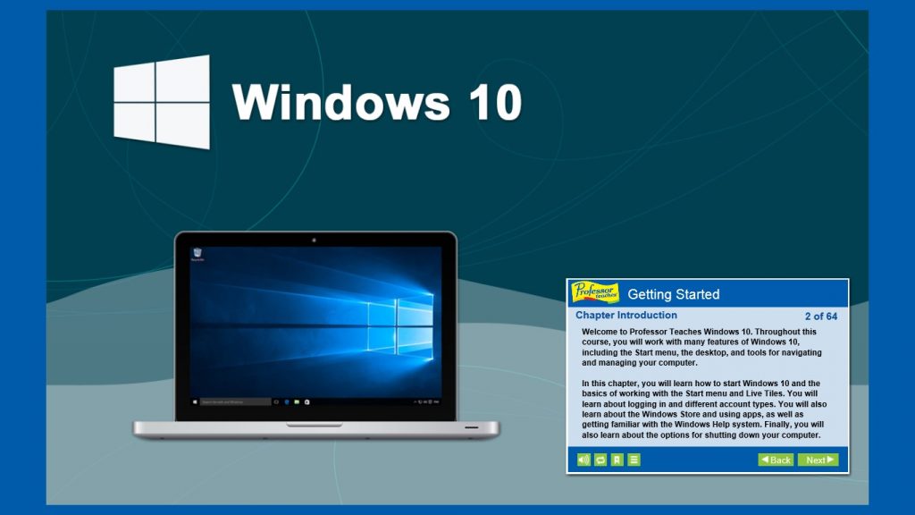 Professor Teaches Windows 10-1