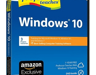 Professor Teaches Windows 10