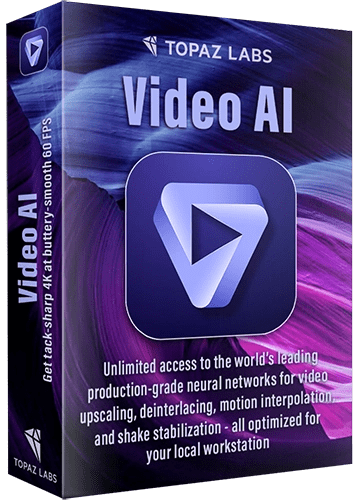 Topaz Video AI mac