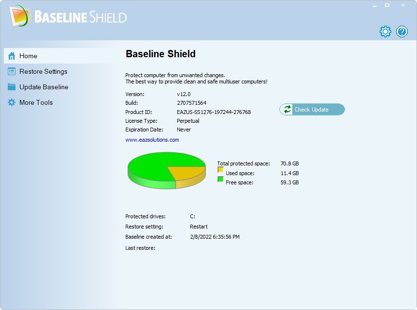 EAZ Solution Baseline Shield1