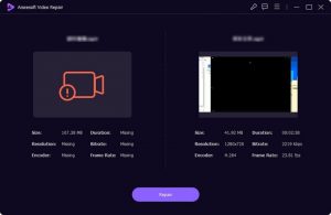 Aiseesoft Video Repair1