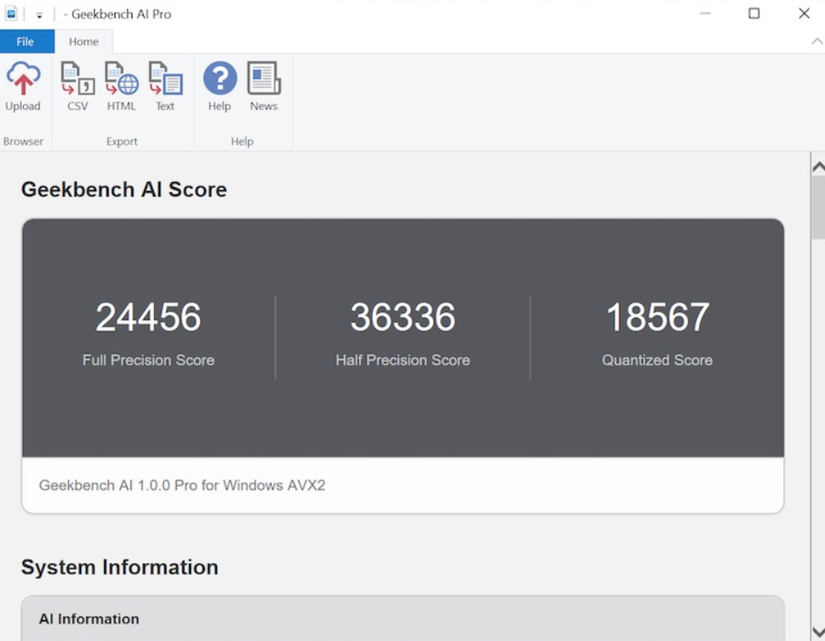 Geekbench AI Corporate1