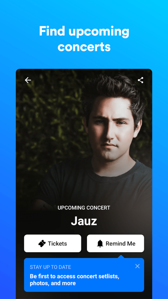 Shazam Find Music & Concerts1