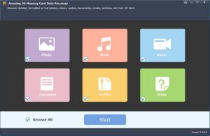 Amazing SD Memory Card Data Recovery1