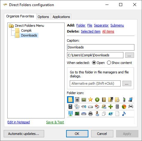 CodeSector Direct Folders Pro1