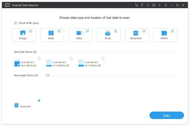 FoneLab Data Retriever1